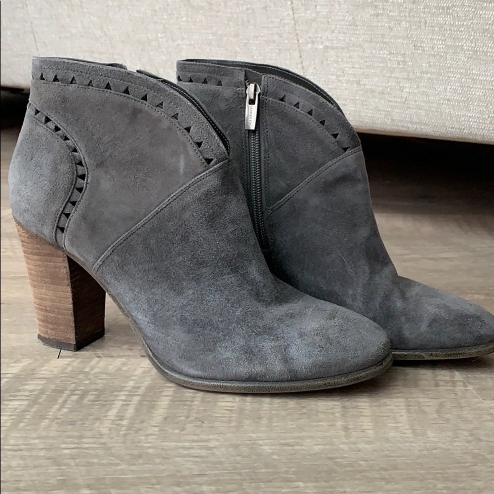 Vince Camuto Women’s Fritan Grey Booties
